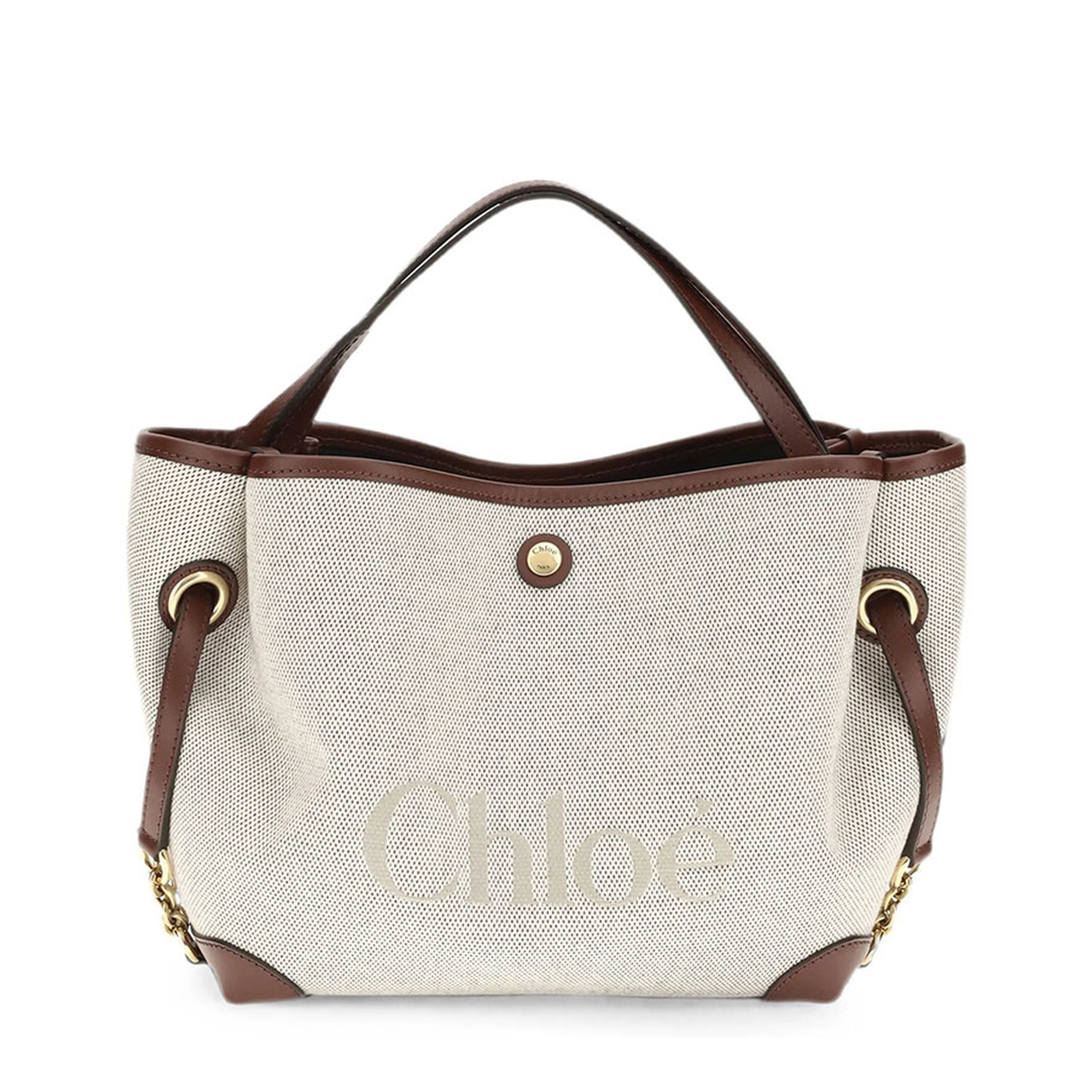 Small Clover Double Carry Bag in Canvas - Image 1
