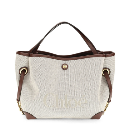 Small Clover Double Carry Bag in Canvas - Image 1
