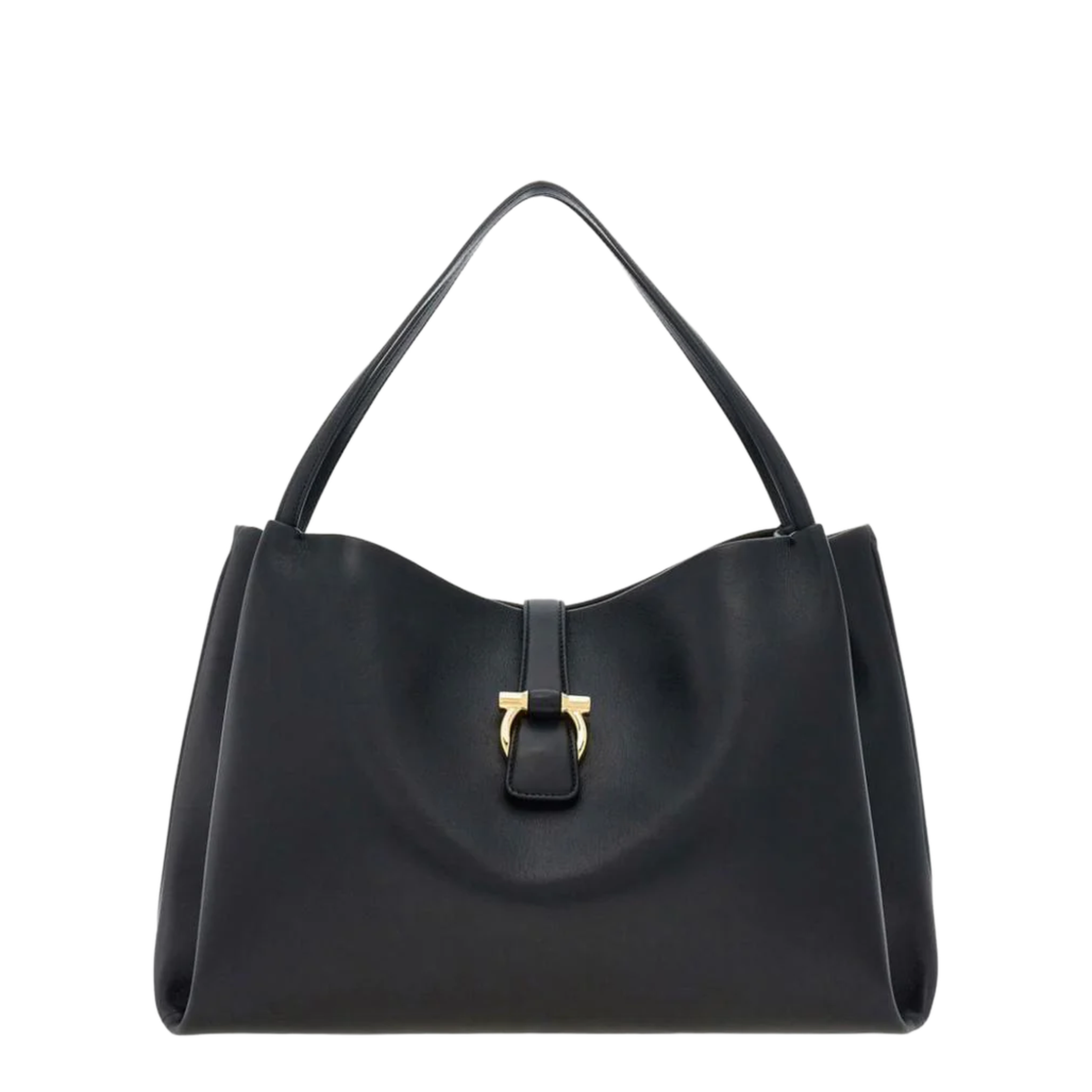 Calfskin Tote Bag - Nero - Image 1