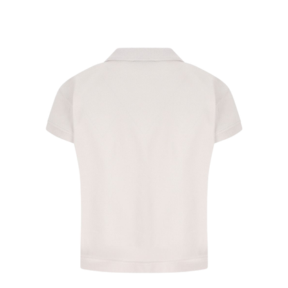 Cotton Pique Polo Shirt With Sport Icon Logo - Image 2