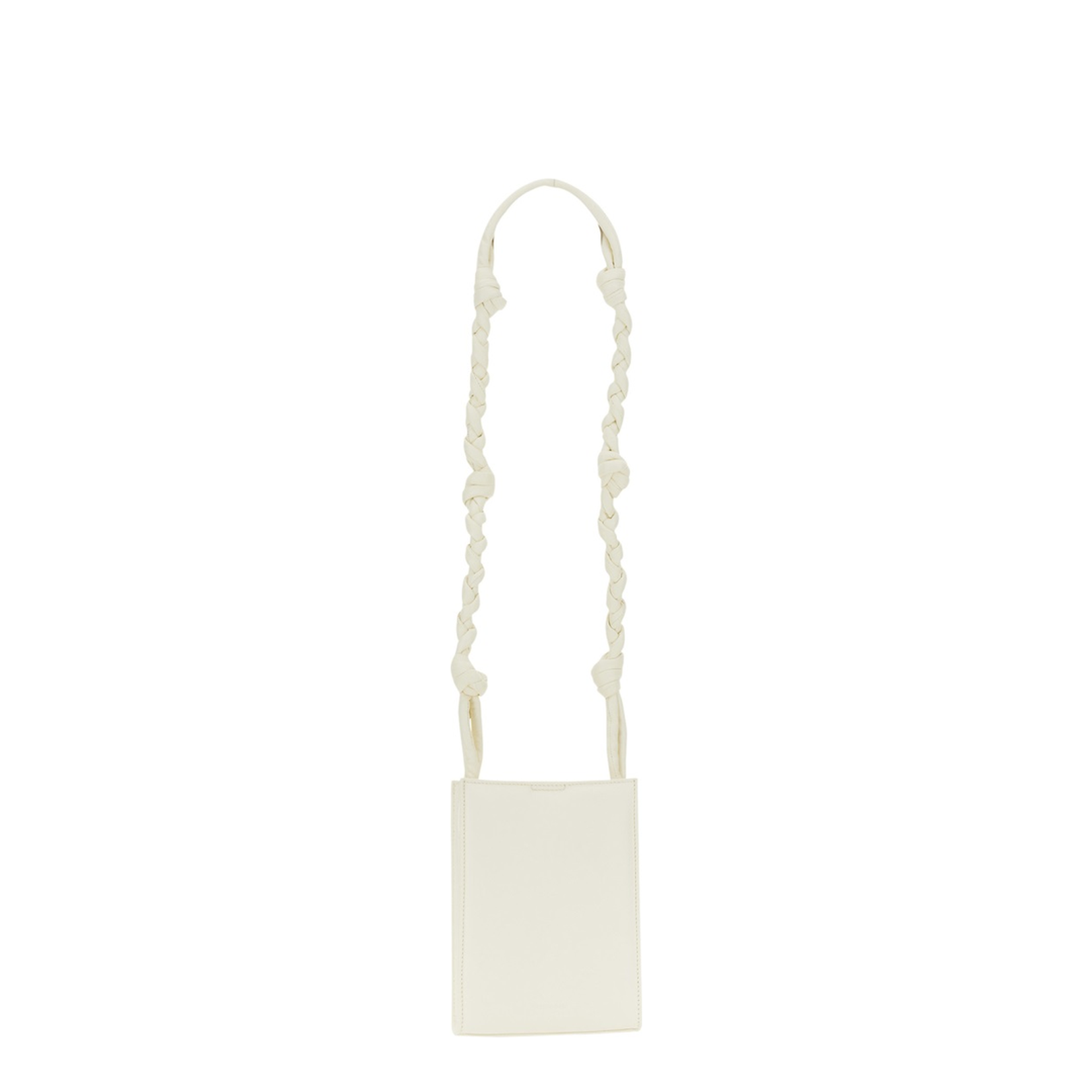 Tangle Leather Shoulder Bag Ivory - Image 4