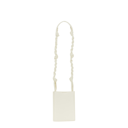 Tangle Leather Shoulder Bag Ivory - Image 4