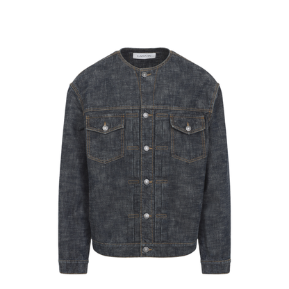 Collarless Jacket - Image 1