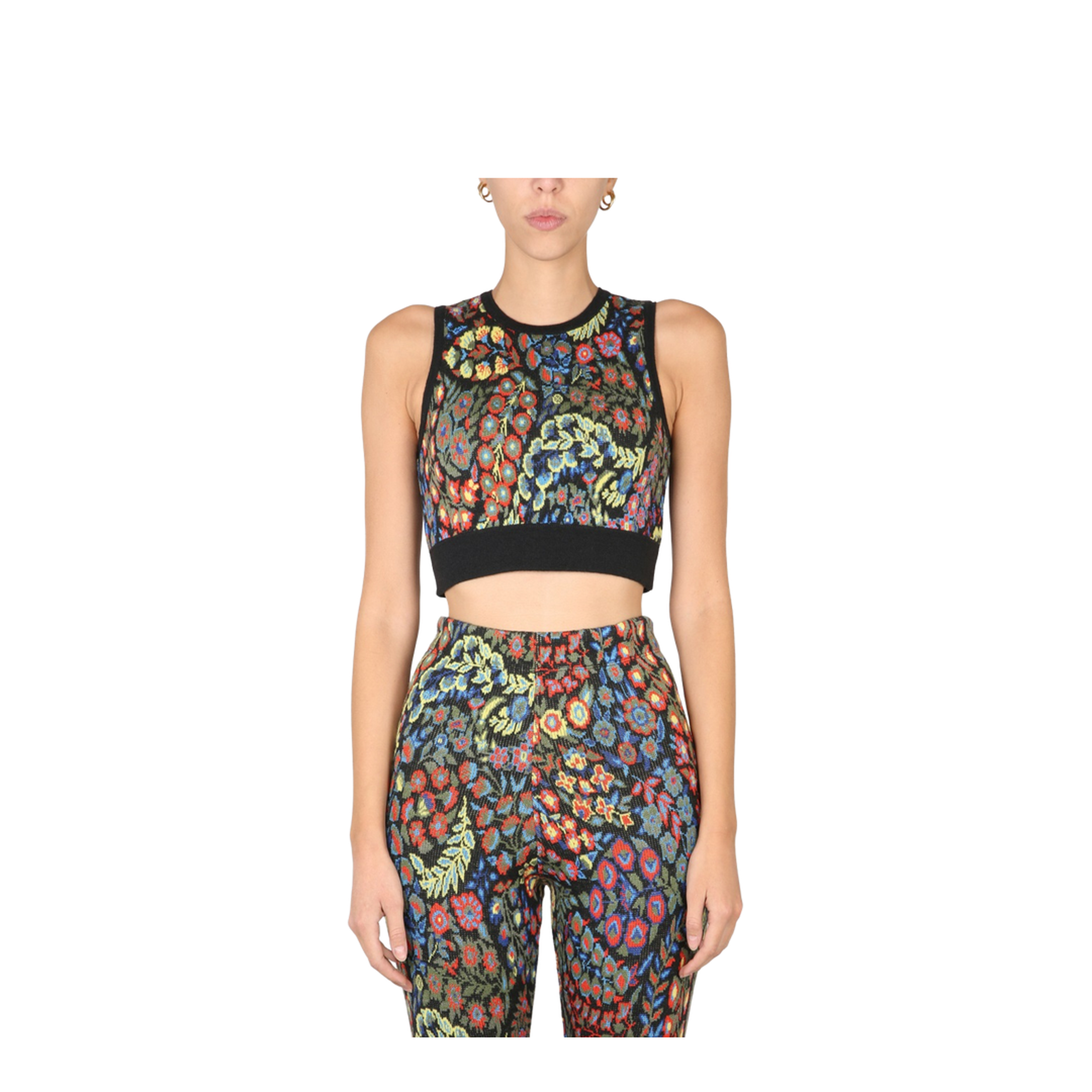 Jacquard Wool Blend Top And Leggings - Image 3