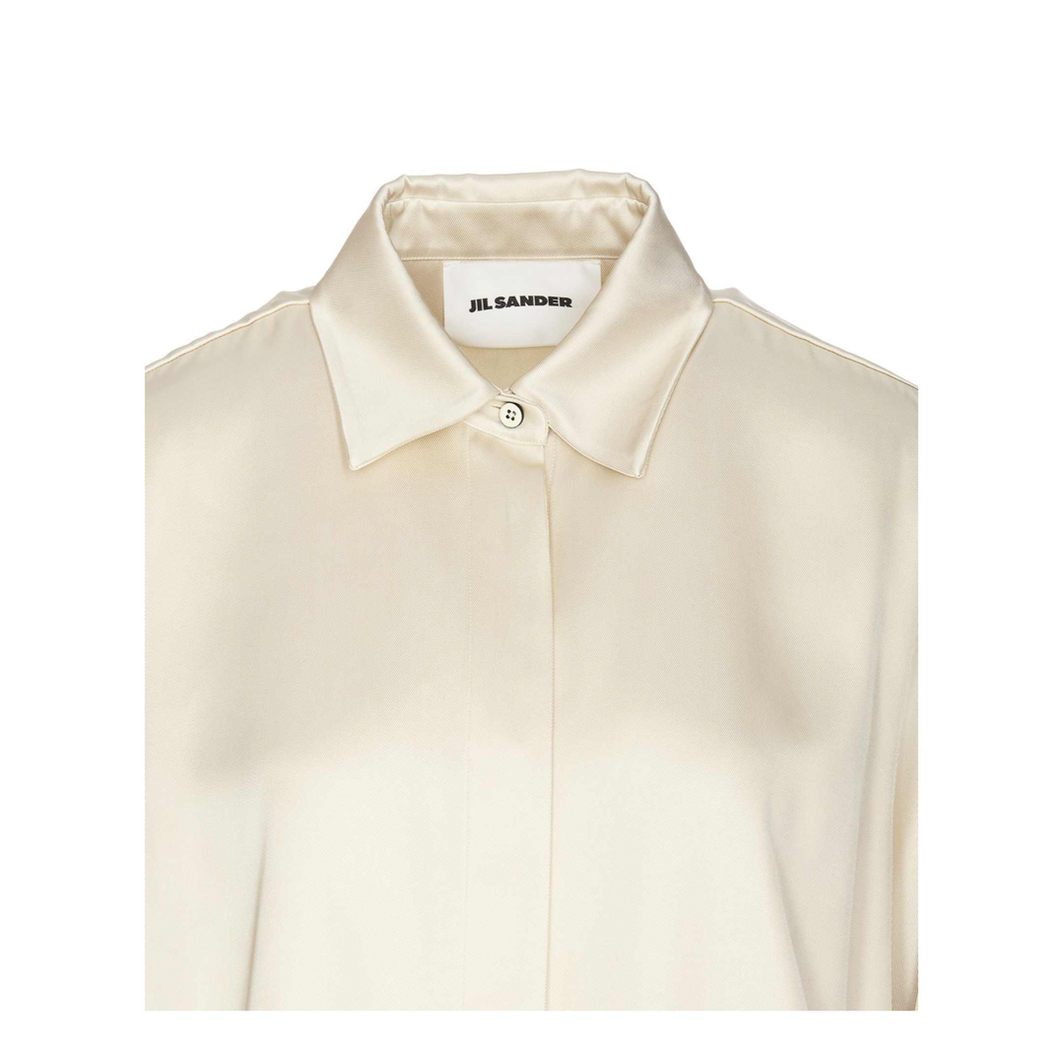 Silk Shirt - White - Image 4
