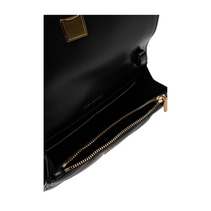 Kira Diamond Mini Sling Bag Leather Black - Image 5