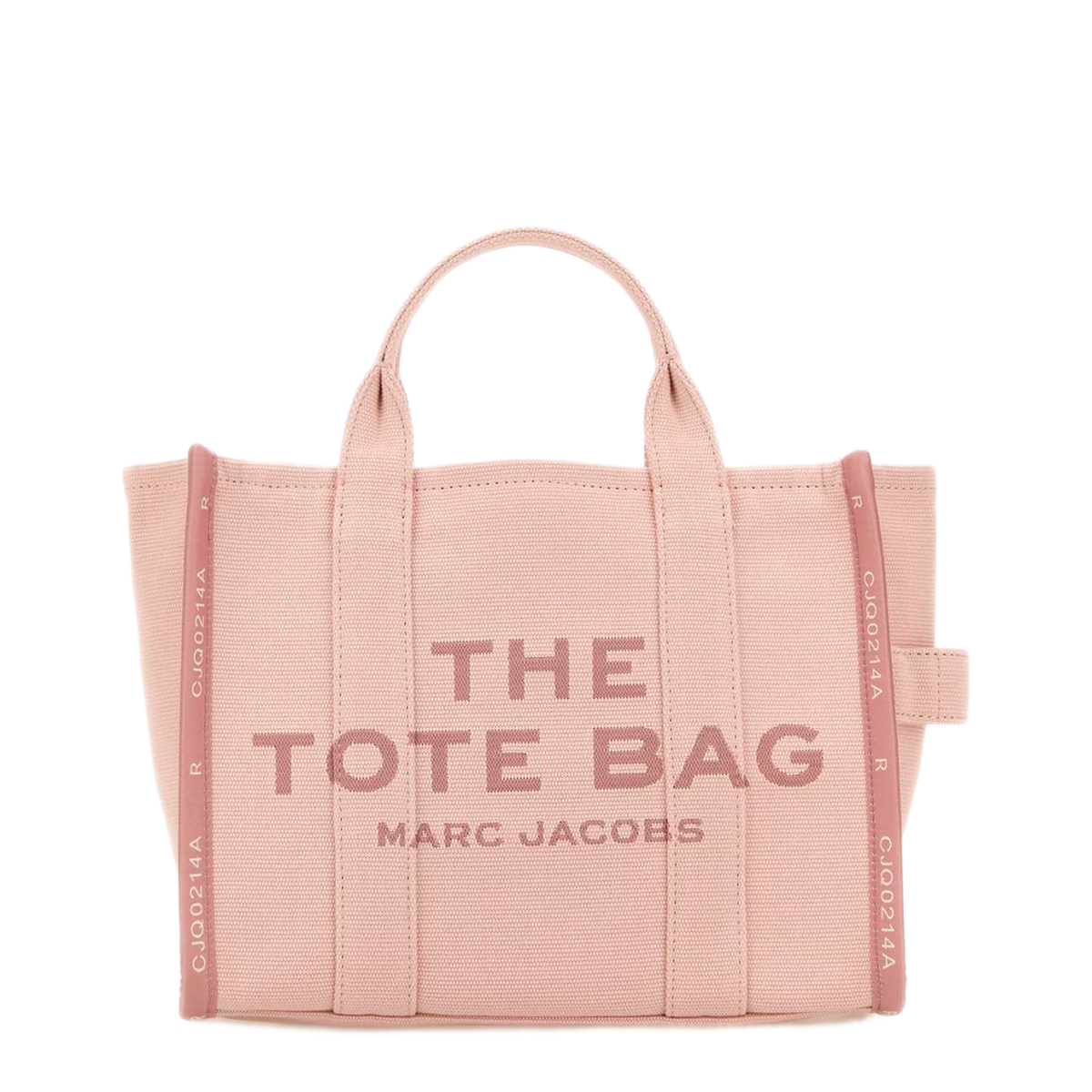 The Jacquard Medium Woven Jacquard Tote Bag - Pink - Image 1