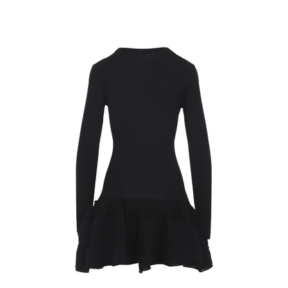 Ruffle Mini Dress - Image 4