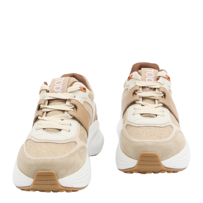 Sneakers in Fabric and Suede Leather - Image 5