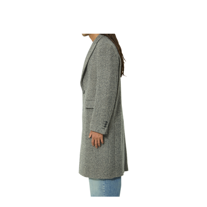 Single-breasted wool coat - Image 3