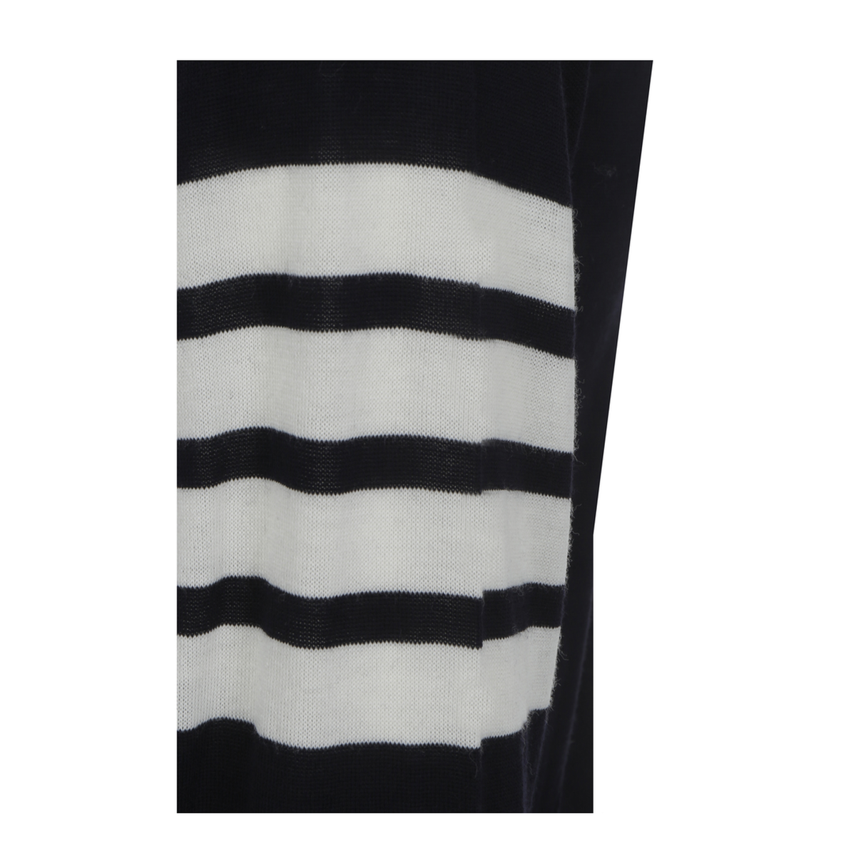 4-Bar Stripe Sustainable V-Neck Cardigan - Image 3