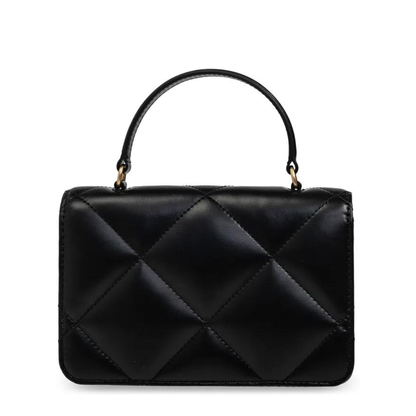 Kira Diamond Mini Sling Bag Leather Black - Image 3
