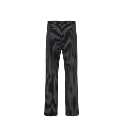 Striped Wool Chino Pants - Image 4