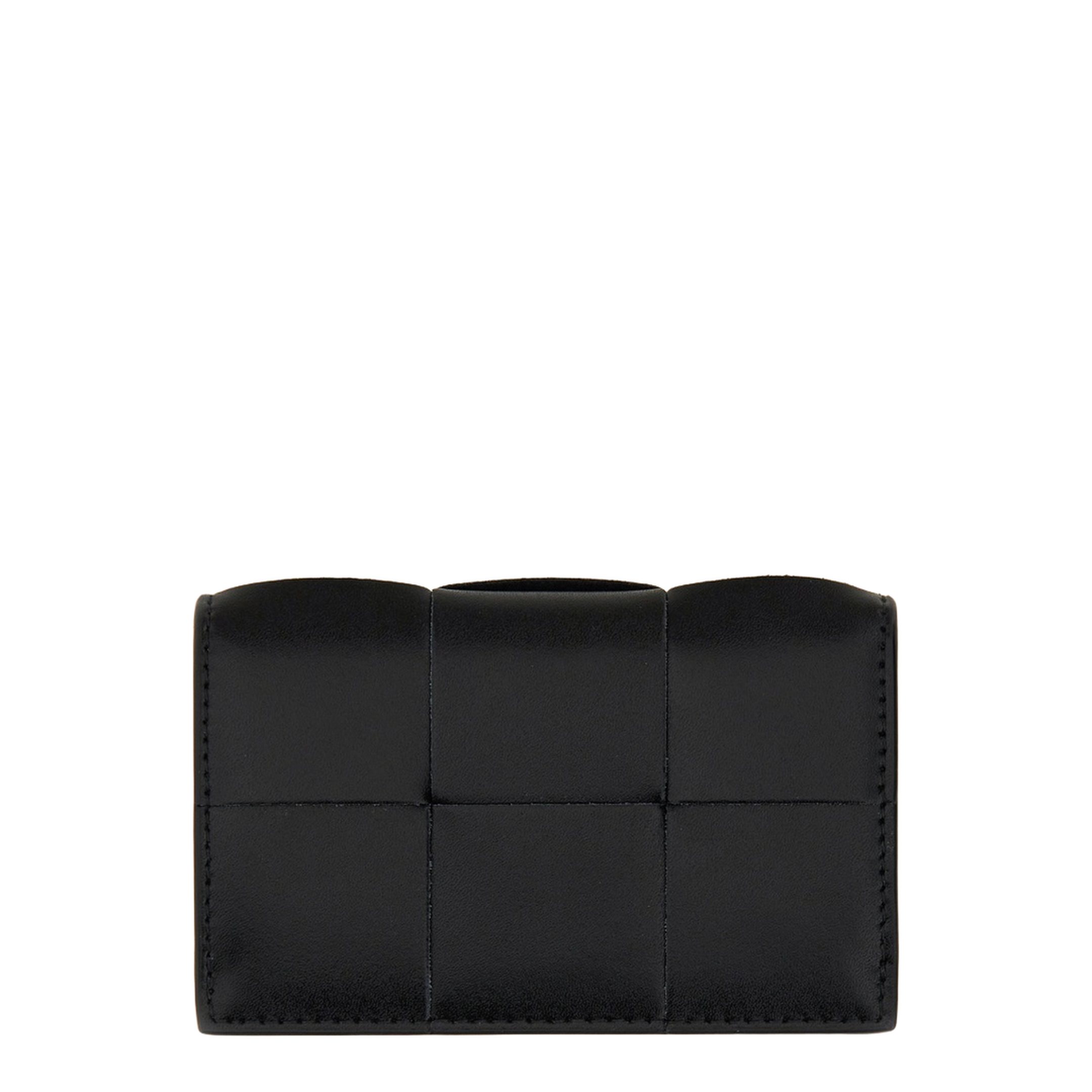 Black Leather Business Card Holder - Image 2