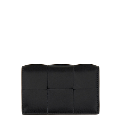 Black Leather Business Card Holder - Image 2