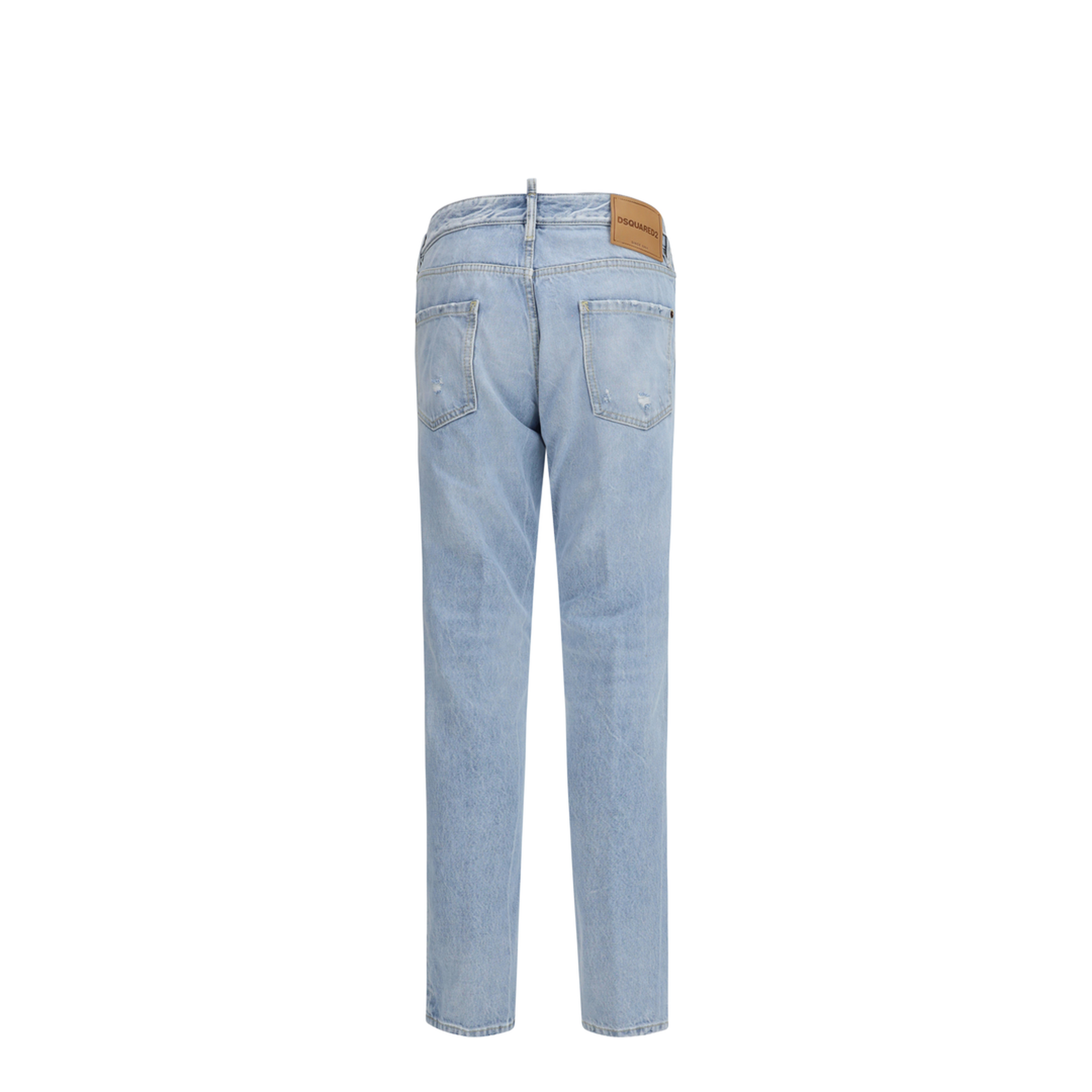 Belt-loop Ripped Jeans - Image 2