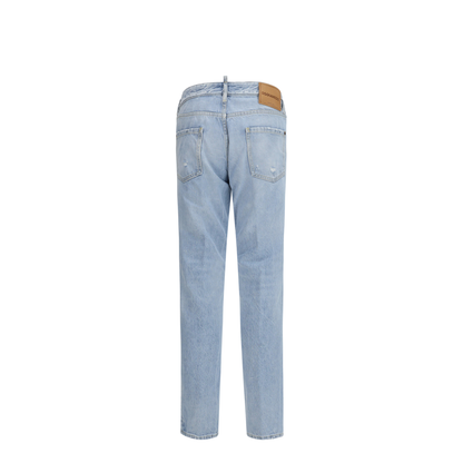 Belt-loop Ripped Jeans - Image 2