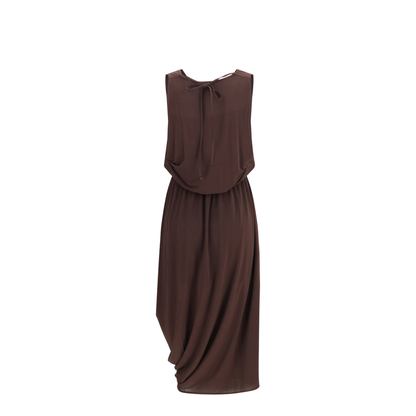 Draped Midi Dress - Image 2