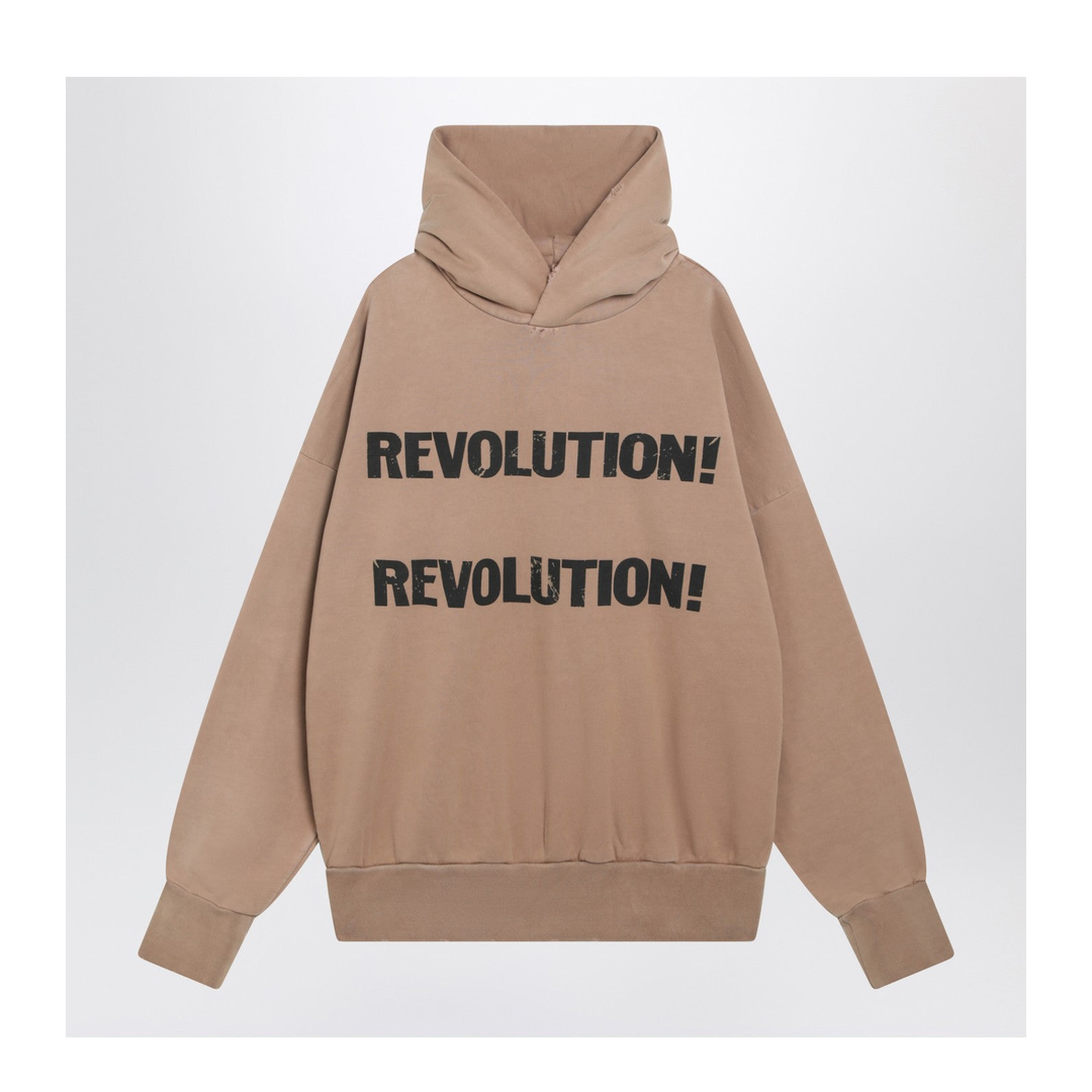 Sand-colored Revolution! Hoodie - Image 1