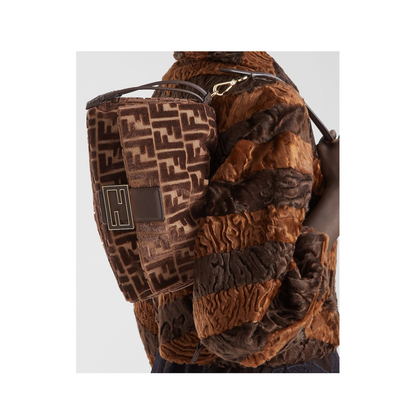 Mamma Baguette Medium Fabric Brown - Image 4