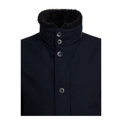 Virgin Wool Long Coat - Image 3