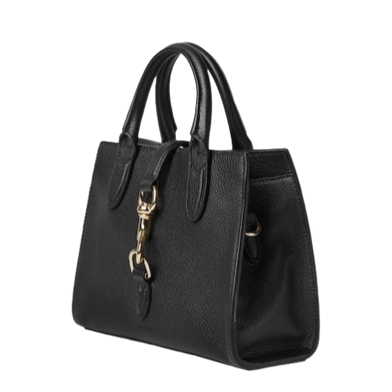 Small tote bag with hook closure - Image 3