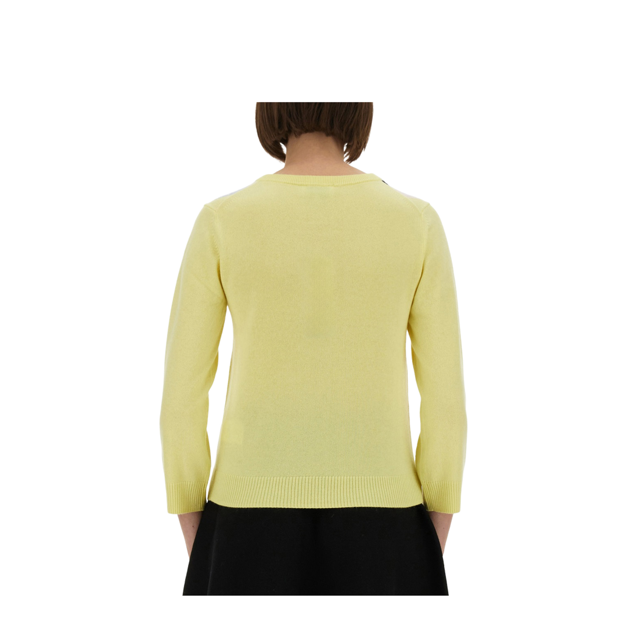 Jacquard Cashmere Cardigan - Image 2