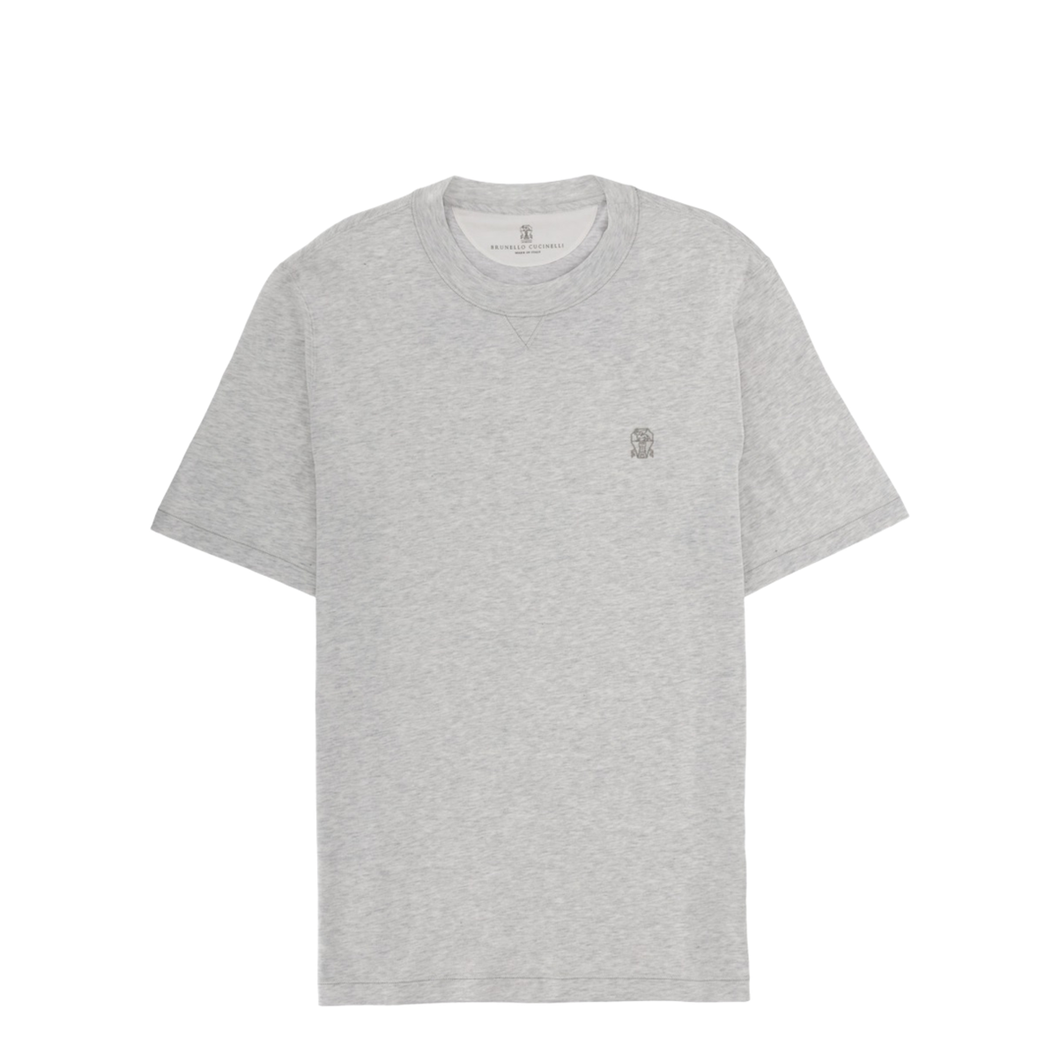 Logo Cotton T-Shirt White - Image 1