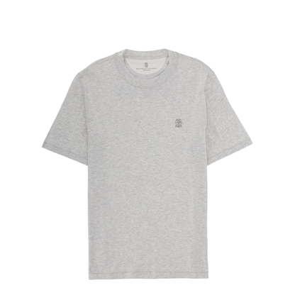 Logo Cotton T-Shirt White - Image 1
