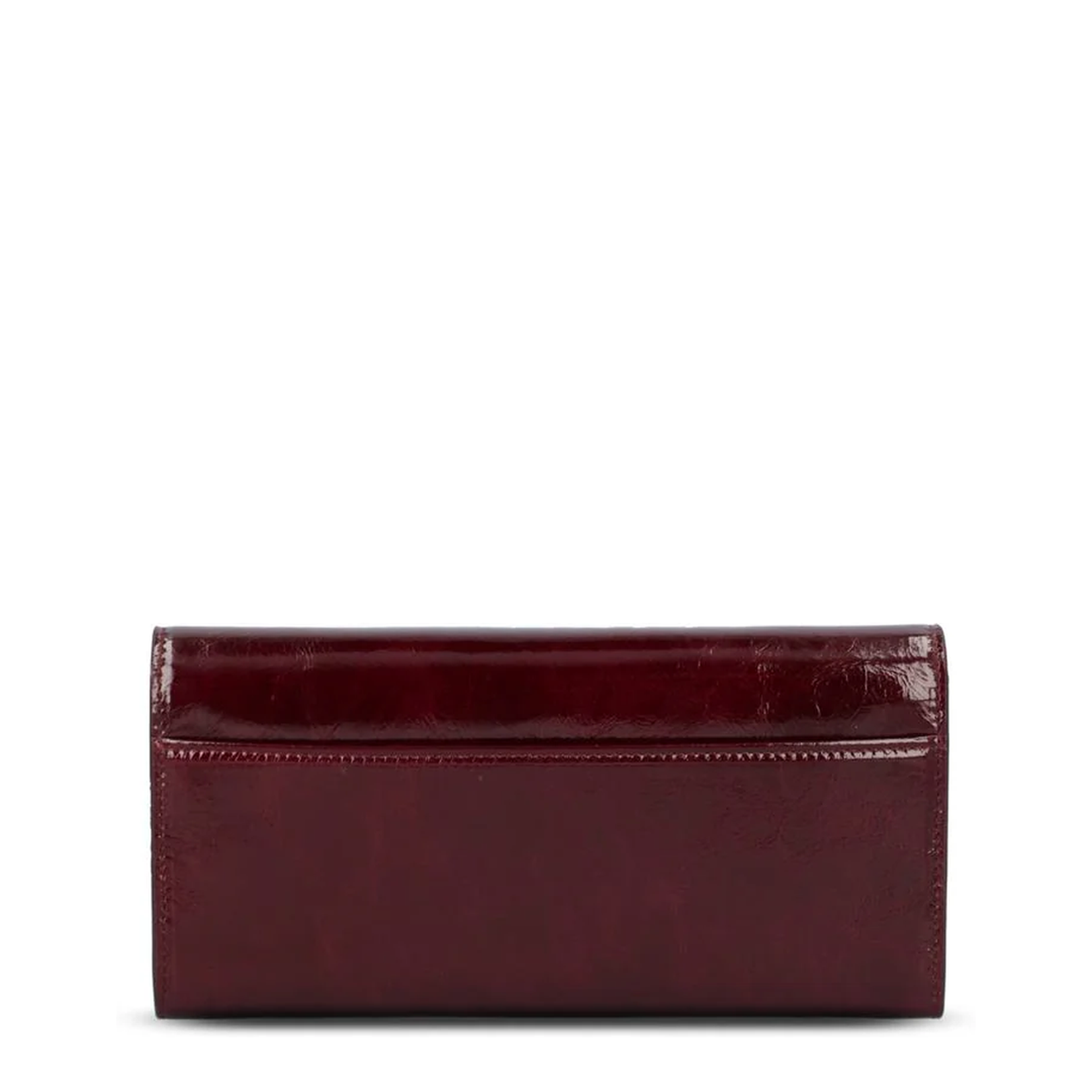 Belle Vivier Wallet Patent Leather Burgundy - Image 2