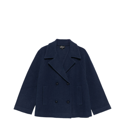 Wool Single-Breasted Coat - Image 1