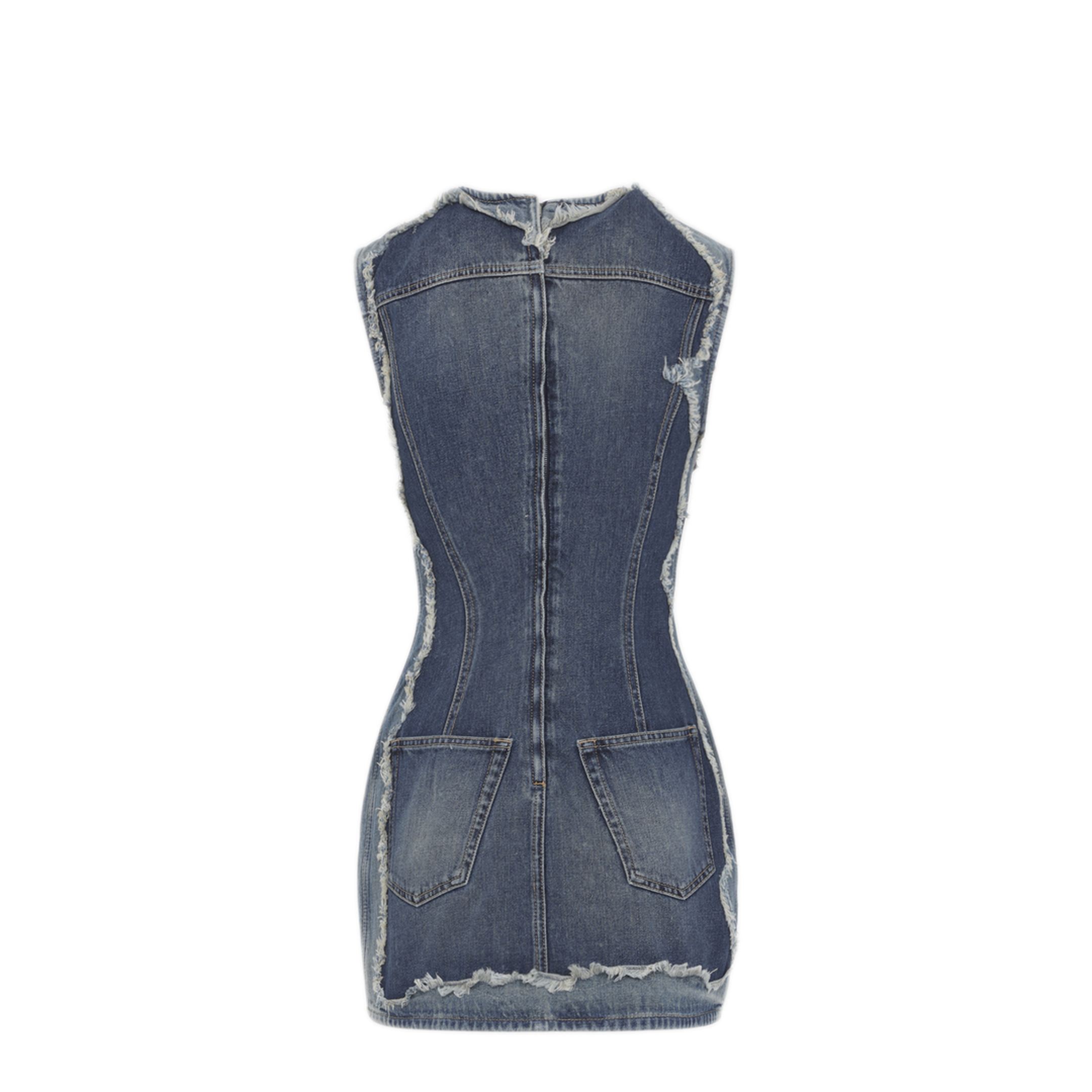 Cotton Mini Dress - Image 4