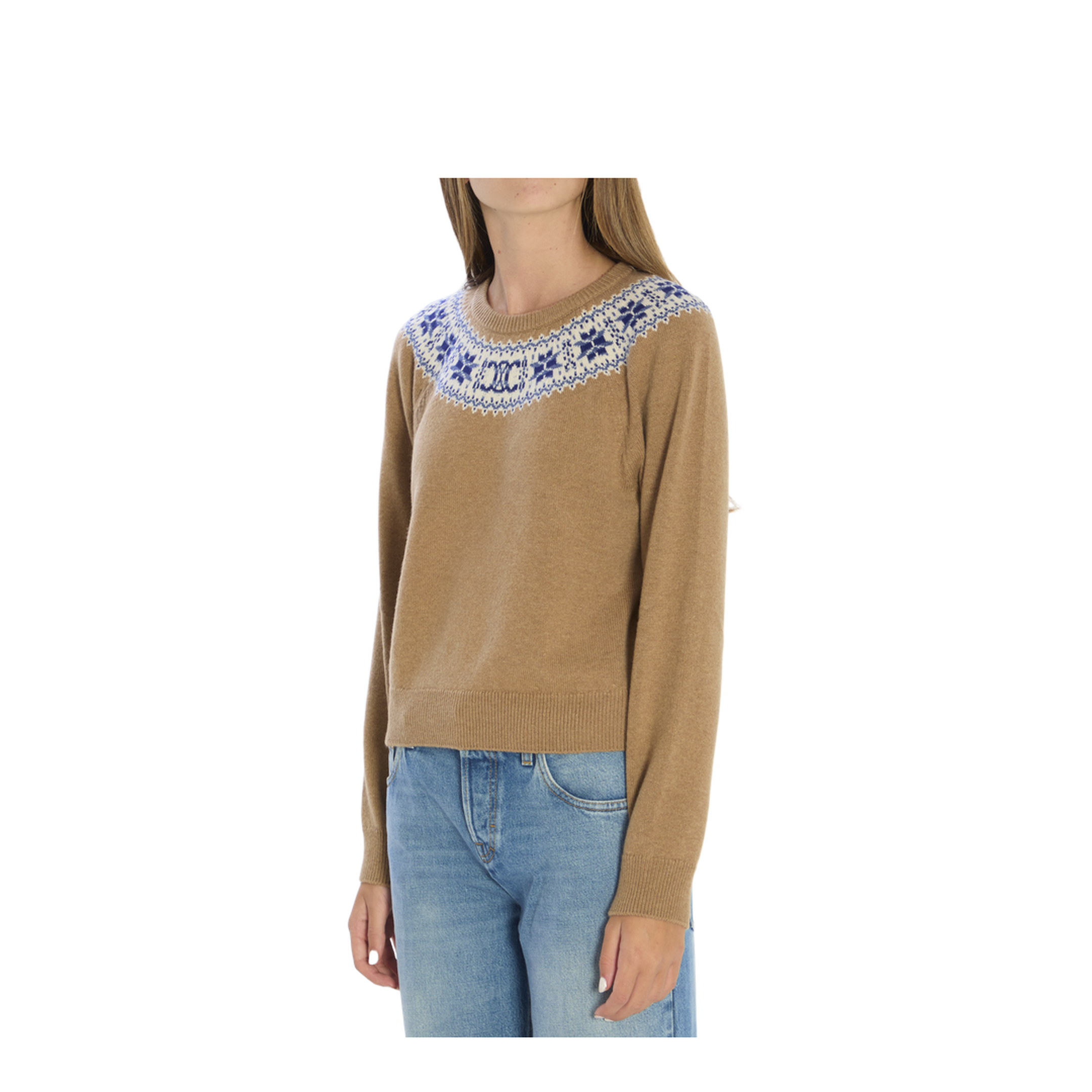 Fair Isle Knitwear Sweater - Image 2