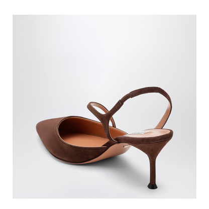 Espresso Dynasty suede pumps - Image 2