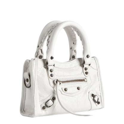 Le City Bag Nano in White - Image 2
