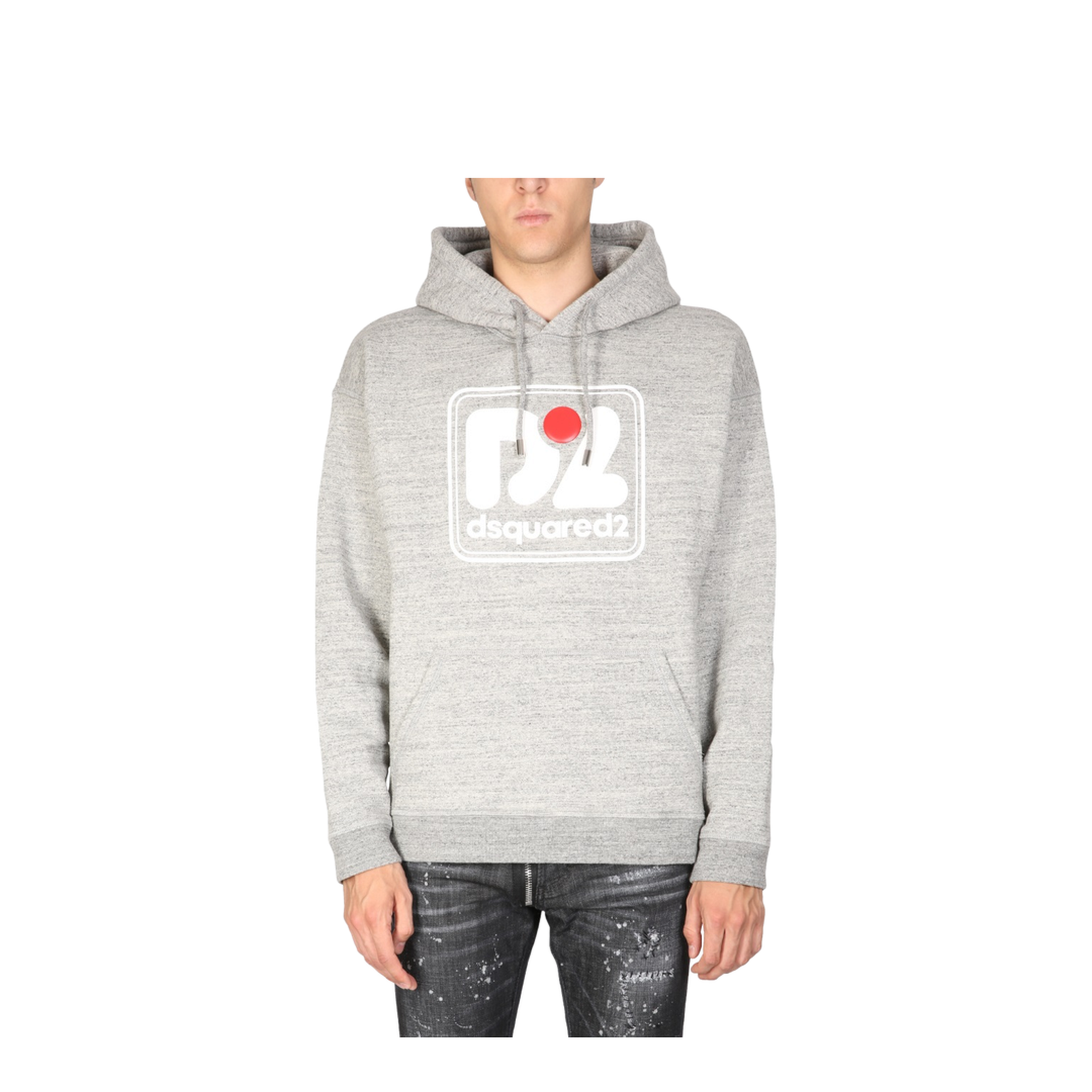 Camo Patch Herc Anorak Sweatshirt - Image 1