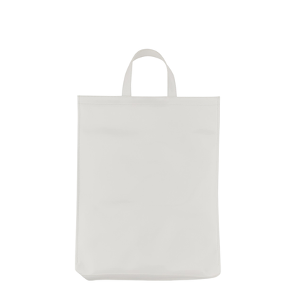 White Shopper Logo Tote Bag - Image 2