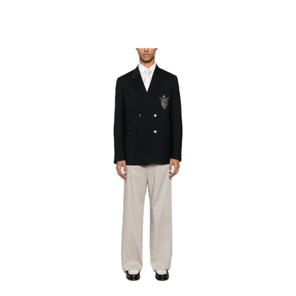 Straight-Cut Cargo Cotton Trousers - Image 5