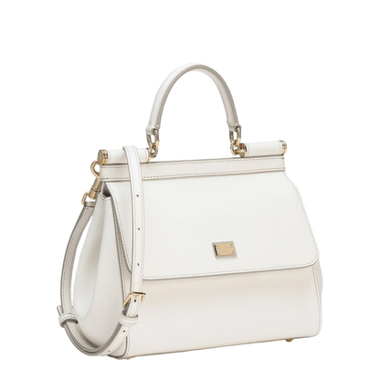 Small Sicily Handbag in Dauphine Calfskin - Image 3