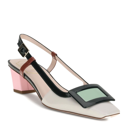 Slingback Pumps in Patent Leather - Image 3