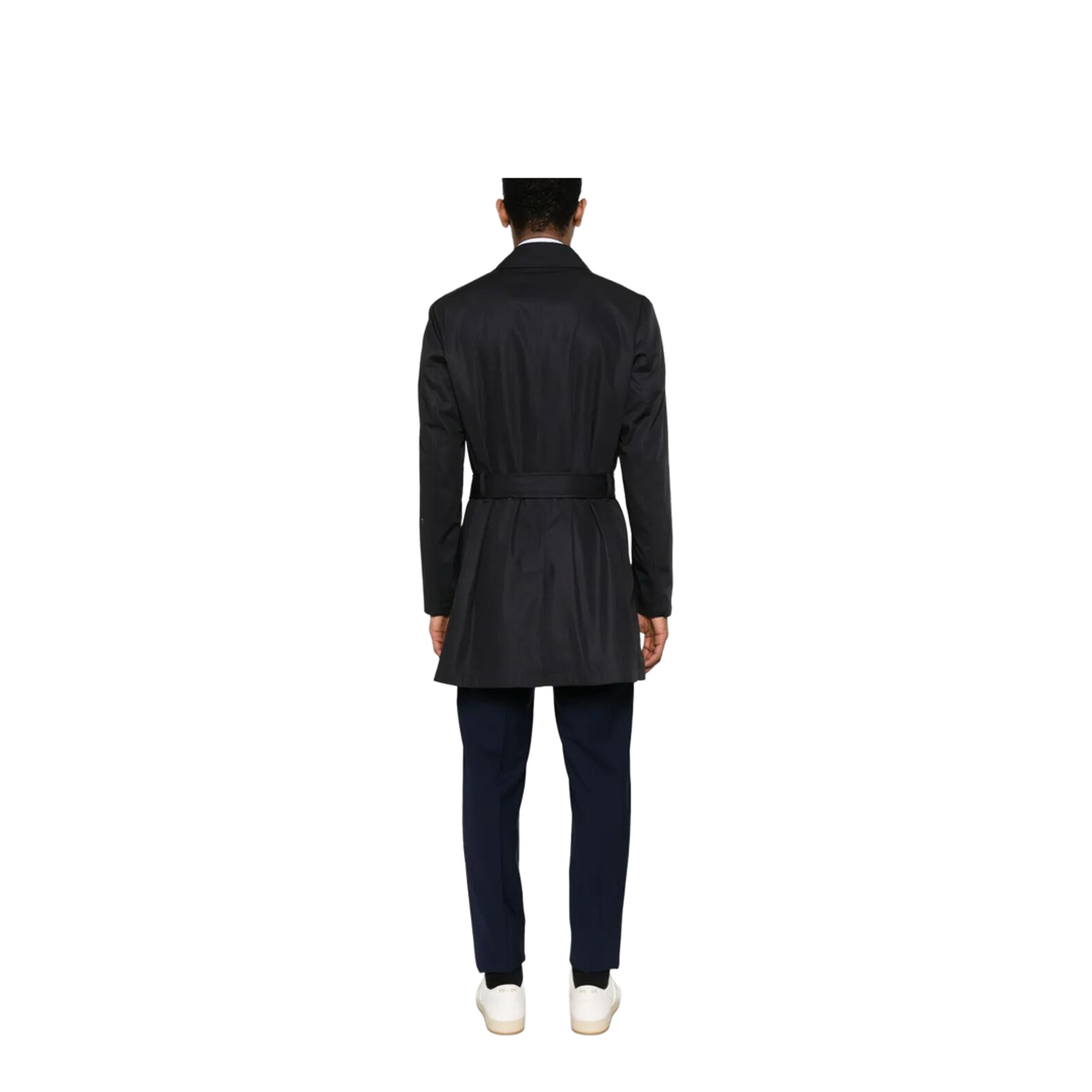 Double-Breasted Trench Coat in Dean - Image 3
