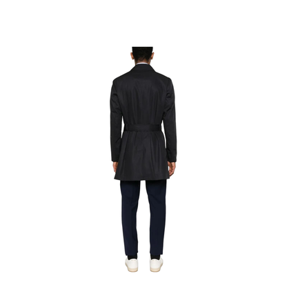 Double-Breasted Trench Coat in Dean - Image 3