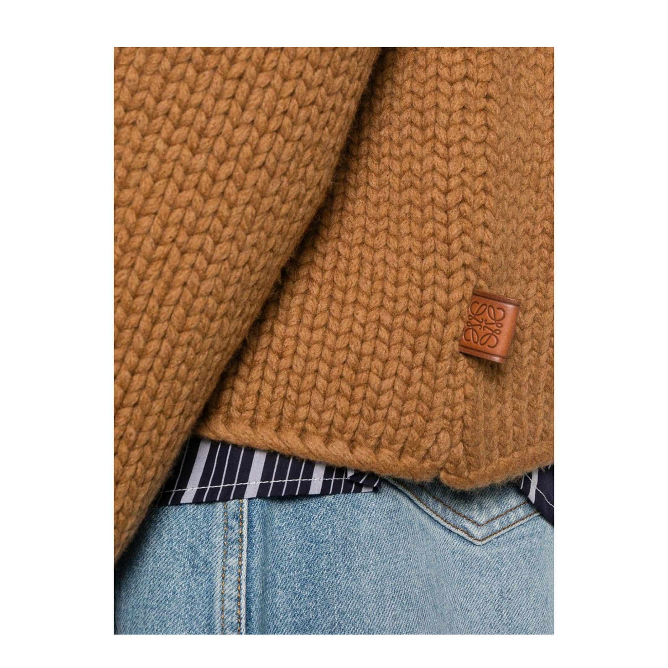 Turtleneck Knitted Sweater - Image 3