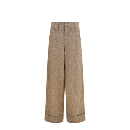 Tailored Wool-Blend Pants - Image 1