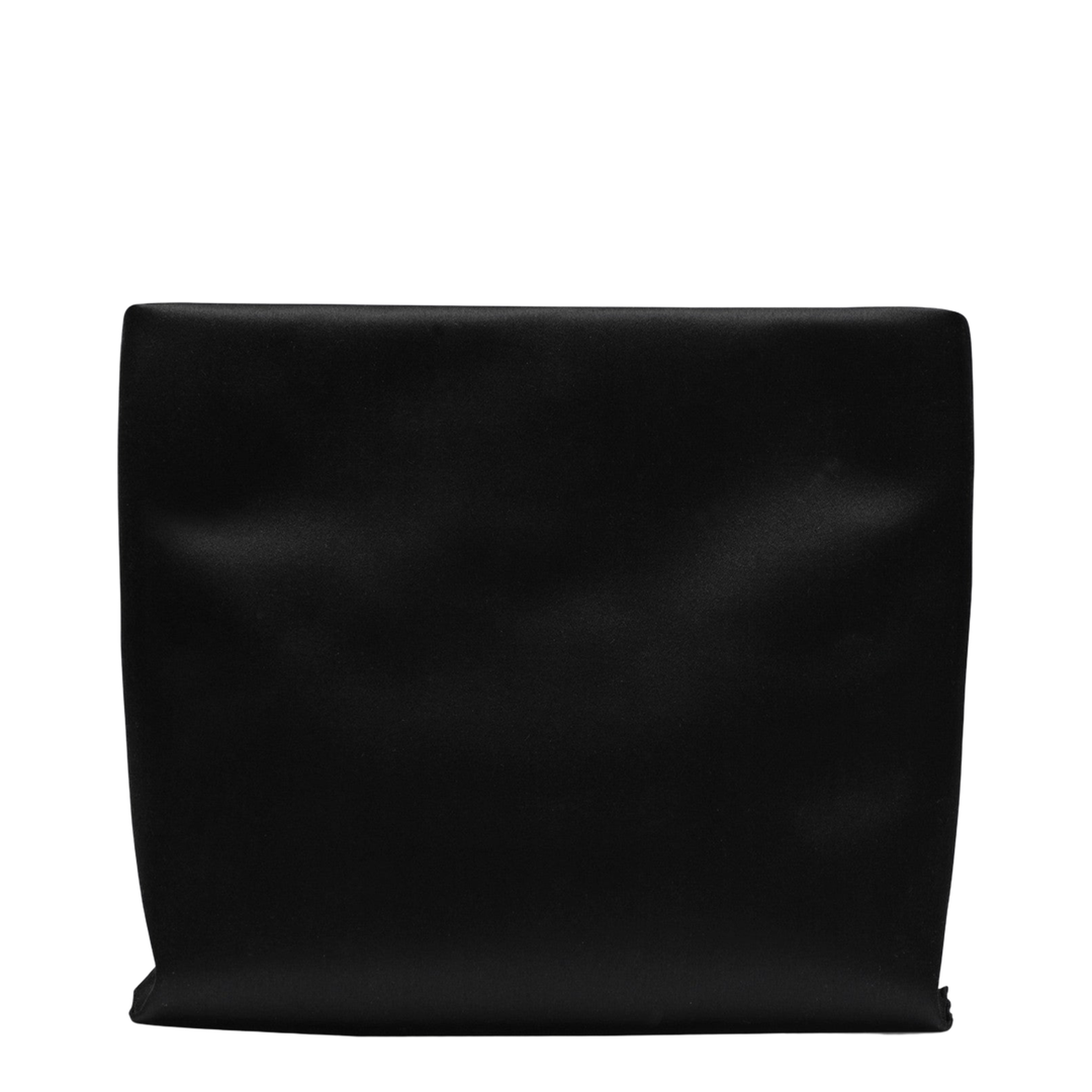 Trompette Clutch Satin Black - Image 2