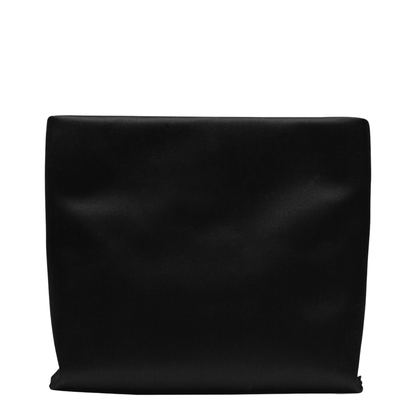 Trompette Clutch Satin Black - Image 2