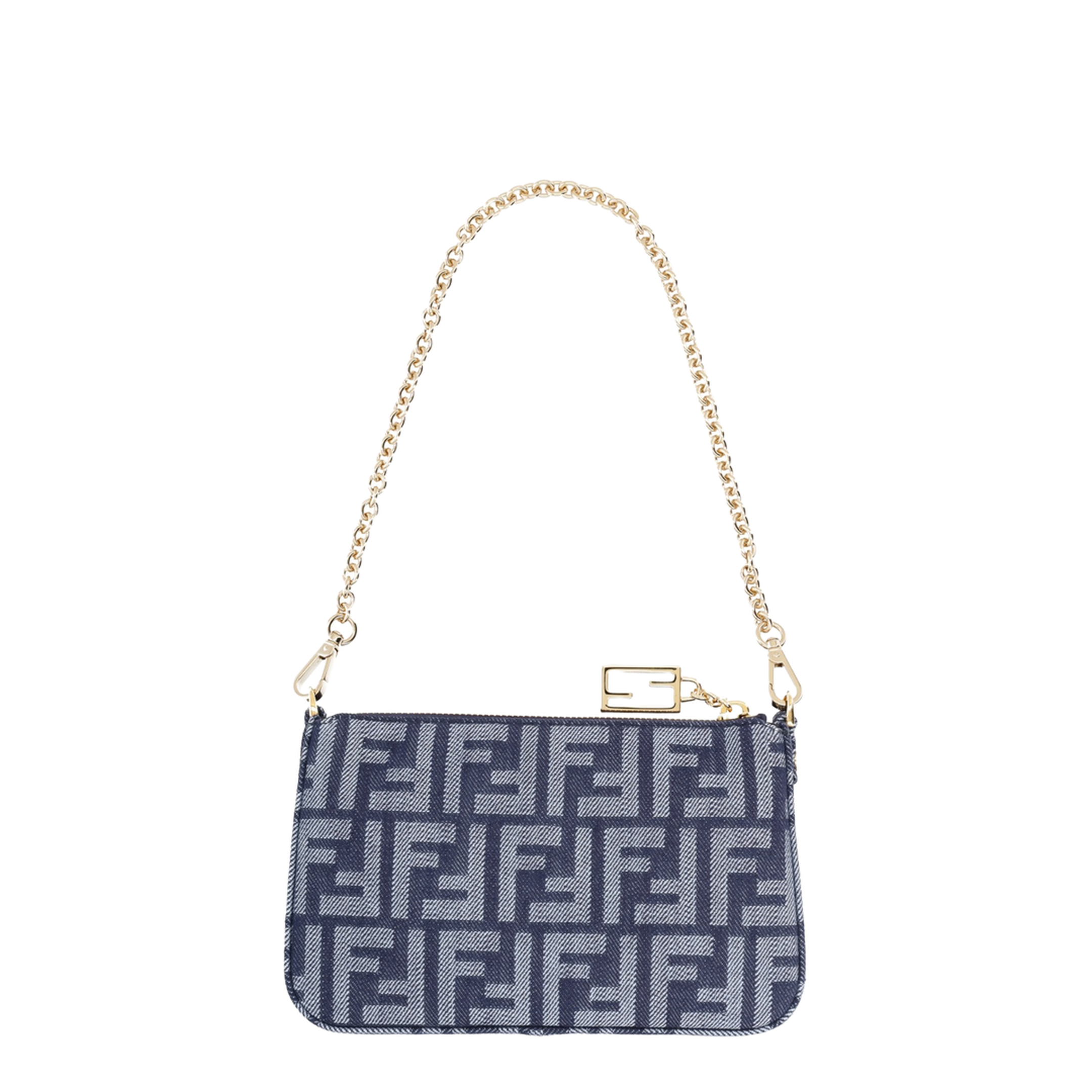 Blue Baguette Mini Clutch - Image 2