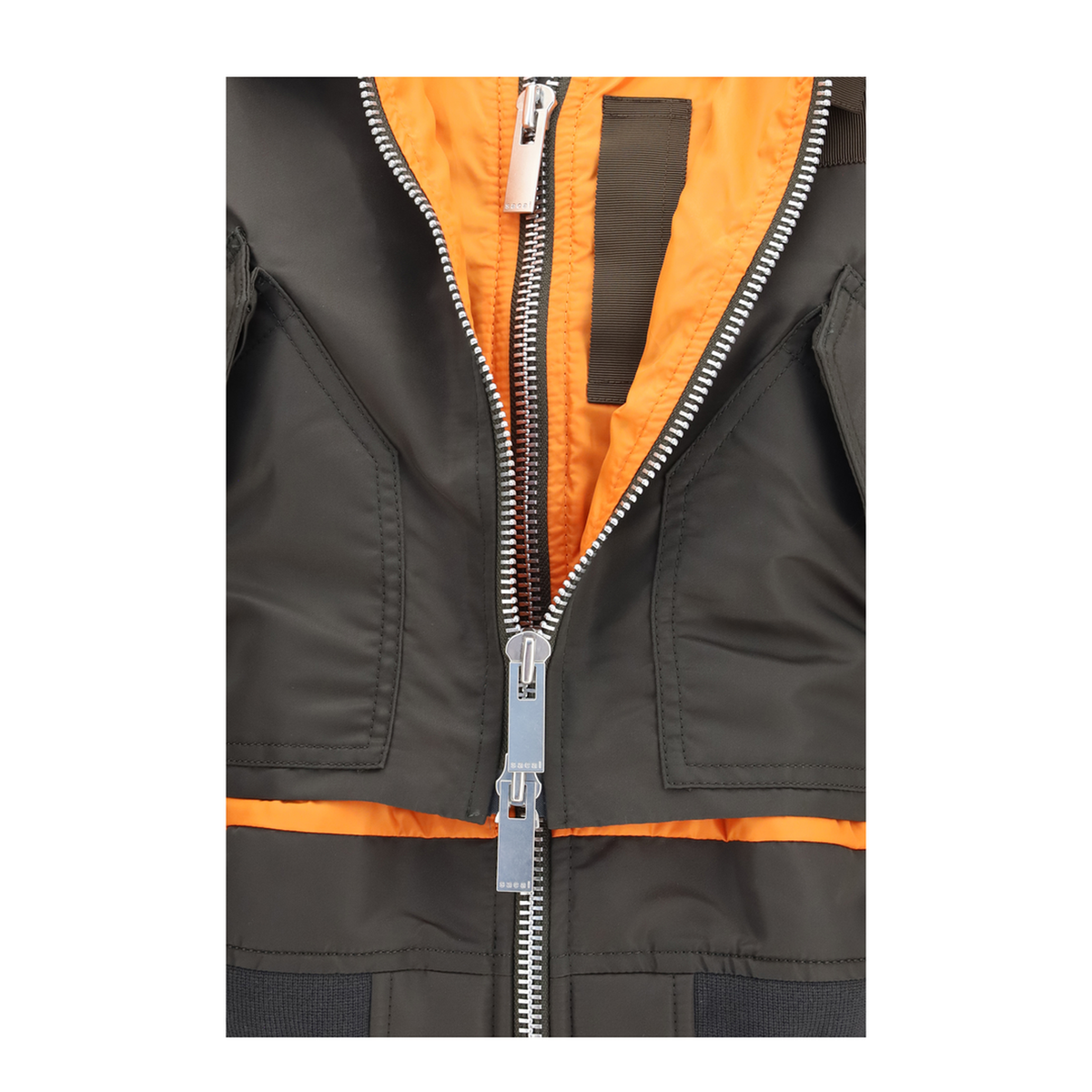 Double Zip Nylon Jacket - Image 3