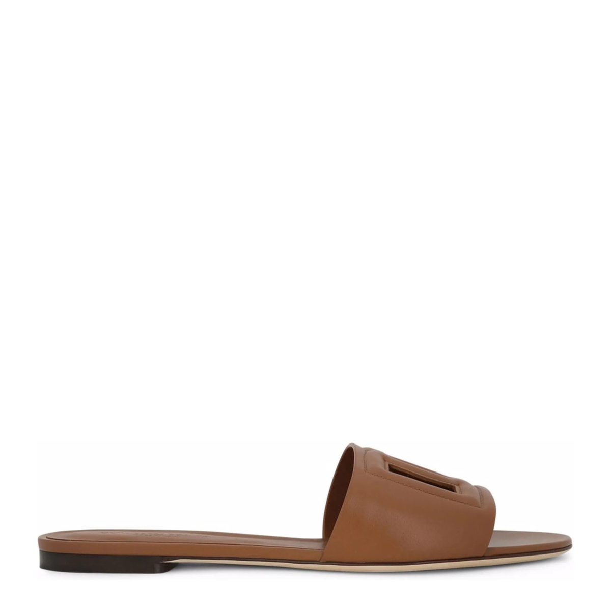Calfskin Sliders with Logo - Image 1