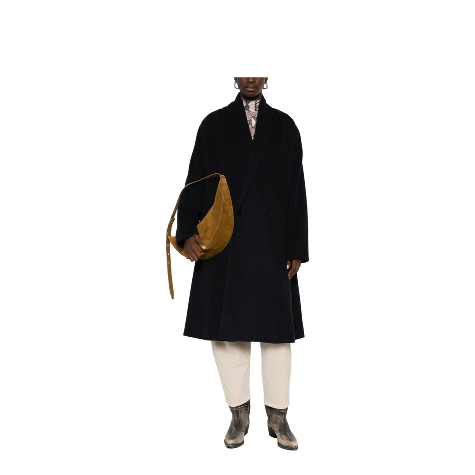 Double-Breasted Silk-Nylon Jacket - Image 4